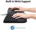 KENSINGTON Pro Fit Ergo Wired Keyboard - Cable Connectivity - USB Type A Interface - Windows, ChromeOS, Mac OS - Black