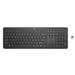 HP 230 Wireless Keyboard - Wireless Connection - Low-Profile, Quiet Design - Windows & Mac OS - Laptop, PC Compatible - Shortcut Keys & Number Pad - Long Battery Life (?3L1E7AA#ABA),Black(Open Box)