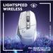 LOGITECH G502 X LIGHTSPEED Wireless Gaming Mouse -hybrid optical-mechanical switches - White(Open Box)