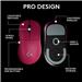 LOGITECH G PRO X SUPERLIGHT 2 DEX LIGHTSPEED Wireless Gaming Mouse, Optical Sensor Type, 5 Number of Buttons, 100 to 44,000 DPI, Lithium-Ion Battery- Pink (910-007371)