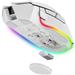 RAZER Basilisk V3 Pro 35K Wireless Gaming Mouse: HyperScroll Tilt Wheel - 35K DPI Optical Sensor Gen 2-13 Customizable Controls - Chroma RGB - Optical Switches Gen 3 - Up to 140 Hr Battery - White(RZ01-05240200-R3U1)