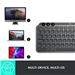 LOGITECH  MX Keys Mini Minimalist Wireless Illuminated Keyboard, Compact, Bluetooth, Backlit, USB-C, Compatible with Apple macOS, iOS, Windows, Linux, Android, Metal Build - Graphite