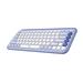 LOGITECH POP ICON Keys Wireless Bluetooth Keyboard,Lilac and Off-White(920-013050)