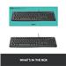 LOGITECH K120 USB Keyboard (920-002478)