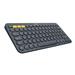 LOGITECH K380 Multi-Device Bluetooth Keyboard - Grey (920-007558)