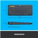 LOGITECH K380 Multi-Device Bluetooth Keyboard - Grey (920-007558)(Open Box)