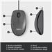 LOGITECH M100 Wired USB Mouse, 3-Buttons,1000 DPI Optical Tracking, Ambidextrous, Compatible with PC, Mac, Laptop - Black(Open Box)