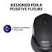 LOGITECH M330 Silent Plus Wireless Mouse - Black (910-004905)(Open Box)