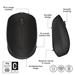 LOGITECH M170 Wireless Mouse for PC, Mac, Laptop, 2.4 GHz with USB Mini Receiver, Optical Tracking, 12-Months Battery Life, Ambidextrous