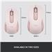 LOGITECH Signature M650 Wireless Mouse - Rose