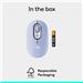 LOGITECH POP Mouse, Compact and Portable Wireless Bluetooth Mouse - Lilac(910-007410)