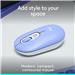 LOGITECH POP Mouse, Compact and Portable Wireless Bluetooth Mouse - Lilac(910-007410)