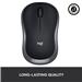 LOGITECH M185 Wireless Mouse, 2.4GHz with USB Mini Receiver, 12-Month Battery Life, 1000 DPI Optical Tracking, Ambidextrous, Compatible with PC, Mac, Laptop - Swift Grey