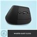 LOGITECH Lift Vertical Ergonomic Mouse, Wireless, Bluetooth or Logi Bolt USB receiver, Quiet clicks, 4 buttons - Graphite(Open Box)