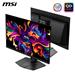 MSI MAG 321UP QD-OLED 32" 4K 3840x2160 QD-OLED 165Hz 0.03ms (GTG) Height Adjustable 2x HDMI 2.1 1x DisplayPort 1.4 1x Type-C Gaming Monitor, MAG 321UP QD-OLED(Open Box)