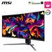 MSI MPG 341CQPX QD-OLED 34" UWQHD Curved 3440x1440 QD-OLED 240Hz 0.03ms(GTG) Height Adjustable 2x HDMI 2.1 1x DisplayPort 1.4a 1x Type-C Gaming Monitor, MPG 341CQPX QD-OLED