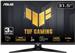 ASUS TUF Gaming 32" QHD 2560x1440 VA 170Hz 1ms (MPRT) AMD FreeSync Premium 2x HDMI 2.0 1x DisplayPort 1.2 Gaming Monitor,VG32AQAY1A