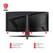 MSI MAG 34" UWQHD 3440x1440 Curved VA 180Hz 1ms (MPRT) Height Adjustable 2x HDMI 2.0 1x DisplayPort 1.4 Gaming Monitor, MAG345CQR