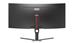 AOC 34" TFT 3440x1440 VA Curved 165Hz 1ms (MPRT) Height Adjustable 2x HDMI 2.0 2x DisplayPort 1.4 Gaming Monitor,  CU34G10X