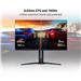 GIGABYTE AORUS 32" UHD 3840x2160 QD-OLED 165Hz 0.03ms (GTG) Height Adjustable 2x HDMI 2.1 1x Displayport 1.4 1x USB-C Gaming Monitor, AORUS FO32U