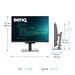 BenQ RD280U 28" 4K 3840x2560 IPS 60hz 5ms (GTG) Height Adjustable 1x HDMI 2.0 1x DisplayPort 1.4 1x USB-C 1x USB Type-B 3x USB Type-A Creator Monitor, 9H.LM1LJ.TBA