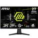 MSI MAG 275QF 27" WQHD 2560x1440 Rapid IPS 180Hz 0.5ms (GTG) Adaptive Sync 2x HDMI 2.0 1x DisplayPort 1.4 Gaming Monitor, MAG 275QF