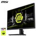 MSI MAG 275QF 27" WQHD 2560x1440 Rapid IPS 180Hz 0.5ms (GTG) Adaptive Sync 2x HDMI 2.0 1x DisplayPort 1.4 Gaming Monitor, MAG 275QF