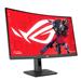 ASUS ROG Strix 27" QHD 2560x1440 Curved Fast VA  280Hz 1ms (GTG) Height Adjustable 1x HDMI 2.1 1x DisplayPort 1.4 1x USB-C Gaming Monitor, XG27WCMS