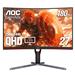 AOC 27" QHD 2560x1440 Mini LED 180Hz 1ms (GtG) Height Adjustable 2x HDMI 2.0 2x DisplayPort 1.4 Gaming Monitor, Q27G3XMN(Open Box)