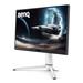 BenQ MOBIUZ EX271U 27” 4K 3840x2160 IPS165Hz 1ms Height Adjustable 1x DisplayPort 1.4 2x HDMI 2.1 Gaming Monitor, 9H.LN2LB.QBA