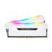 Corsair Vengeance RGB Pro 16GB (2x8GB) DDR4 3600MHz CL18 White 1.35V Desktop Memory (CMW16GX4M2D3600C18W)