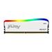 Kingston FURY Beast RGB SE 16GB (2x8GB) DDR4 3600MHz CL17 White Desktop Memory (KF436C17BWAK2/16)(Open Box)