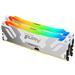 KINGSTON FURY Renegade RGB 32GB (2x16GB) DDR5 6800MHz CL36 White 1.4V UDIMM - Desktop Memory - INTEL XMP (KF568C36RWAK2-32)