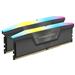 CORSAIR Vengeance RGB 32GB (2x16GB) DDR5 5600MHz CL40 Grey 1.25V - Desktop Memory - AMD EXPO (CMH32GX5M2B5600Z40)