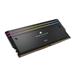 CORSAIR Dominator Titanium 32GB (2x16GB) DDR5 6000MHz CL30 Black 1.4V - Desktop Memory - INTEL XMP (CMP32GX5M2B6000C30)