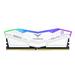 TeamGroup T-FORCE DELTA RGB 32GB (2x16GB) DDR5 6400MHz CL32 White 1.35V UDIMM - Desktop Memory - INTEL XMP (FF4D532G6400HC32ADC01)(Open Box)