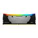 KINGSTON FURY Renegade RGB 16GB (2x8GB) DDR4 3600MHz CL16 Black 1.35V UDIMM - Desktop Memory - INTEL XMP/ AMD (KF436C16RB2AK2/16)