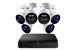 Lorex Fusion 4K 12 Channels (8 Wired and 4 Fusion Wi-Fi) 2TB Wired DVR System with Smart Deterrence Cameras