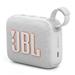 JBL Go 4 Ultra-Portable Waterproof Bluetooth Speaker, White | IP67 | with big JBL Pro Sound, Punchy Bass & Bold Styling