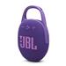 JBL Clip 5 Ultra-Portable Waterproof Speaker with Carabiner, Purple