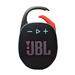 JBL Clip 5 Ultra-Portable Waterproof Speaker with Carabiner, Black/Orange