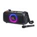 JBL PartyBox On-The-Go Essential Portable Party Speaker with built-in lights & wireless mic, Black