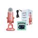 Logitech Blue Yeti Premium USB Gaming Microphone for Streaming,  Special Edition Finish - Pink Dawn