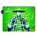 CYBEART | Raiden - Mortal Kombat RGB Gaming Mouse Pad (Large - 450x400x4mm) | Waterproof, Never Slip Base, RGB LED, Esports Grade