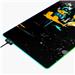 CYBEART | Batman - Fear is Why You Fail Gaming Desk Mat | XXL Premium RGB LED Licensed Gaming Mouse Pad (900 x 400 x 4mm / Aurora Series)