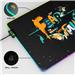 CYBEART | Batman - Fear is Why You Fail Gaming Mouse Pad | Large Premium RGB LED Licensed Gaming Mouse Pad (450 x 350 x 4mm / Aurora Series)