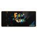 CYBEART | Batman - Fear is Why You Fail Gaming Desk Mat (XXL - 900x400x4mm) | Waterproof, Never Slip Base, Stitched Edges, Esports Grade