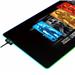 CYBEART | Justice League - Character Portraits Gaming Mouse Pad | XXL Premium RGB LED Licensed Gaming Mouse Pad (900 x 400 x 4mm / Aurora Series)