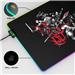 CYBEART | Justice League - Ready for Fight Gaming Mouse Pad | Large Premium RGB LED Licensed Gaming Mouse Pad (450 x 350 x 4mm / Aurora Series)