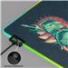 CYBEART | Aquaman - XEBEL Kingdom Gaming Desk Mat | XXL Premium RGB LED Licensed Gaming Mouse Pad (900 x 400 x 4mm / Aurora Series)